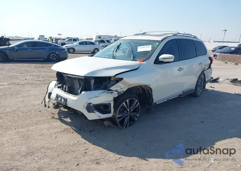 2017 Nissan Pathfinder Platinum from USA, damaged, VIN 5N1DR2MMXHC641047